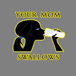 mom swallows